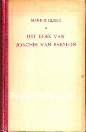 Het boek van Joachim van Babylon