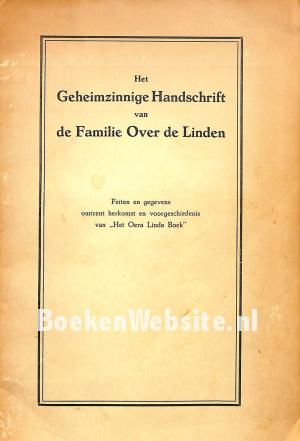 Het Geheimzinnige Handschrift van de Familie Over de Linden