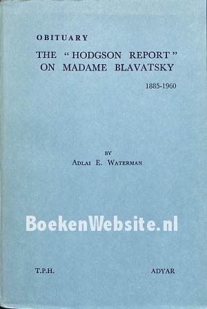 The Hodgson Report on Madame Blavatsky