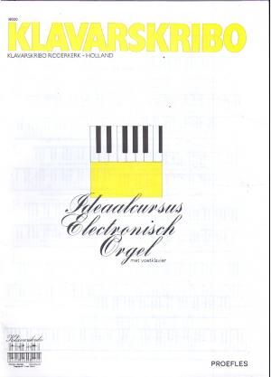 Ideaalcursus Electronisch Orgel met voetklavier proefles