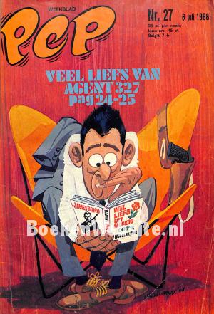 Ingebonden weekblad PEP nr. 27 t/m 52 1968
