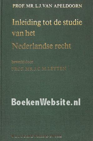 Inleiding tot de studie van het Nederlands recht
