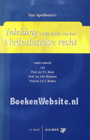 Inleiding tot de studie van het Nederlandse recht