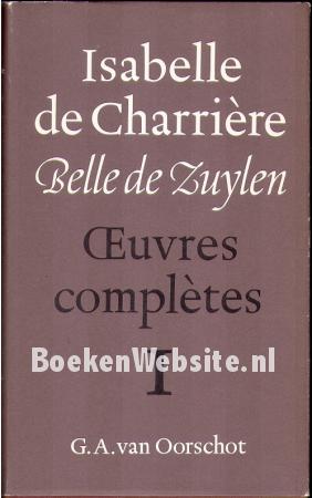 Isabelle de Charriere 1