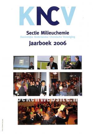 Jaarboek 2006 Sectie Milieuchemie Jaarboek 2006 Sectie Milieuchemie
