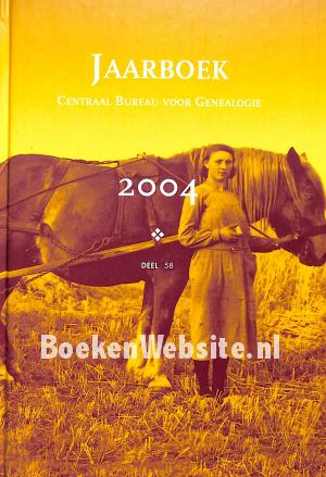 Jaarboek CBG deel 58 2004