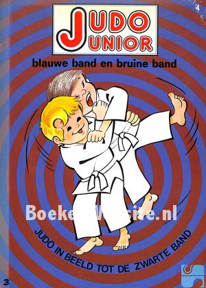 Judo junior, blauwe band en bruine band