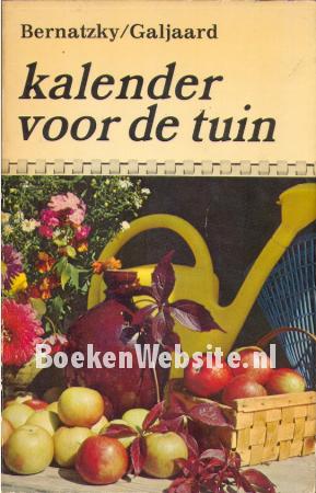 Kalender voor de tuin Kalender voor de tuin