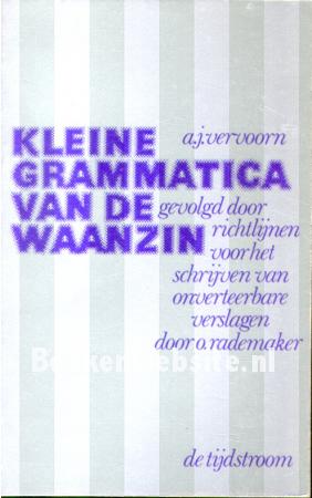 Kleine grammatica van de waanzin