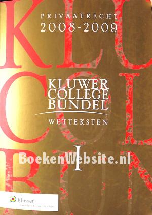 Kluwer college bundel, wetteksten I