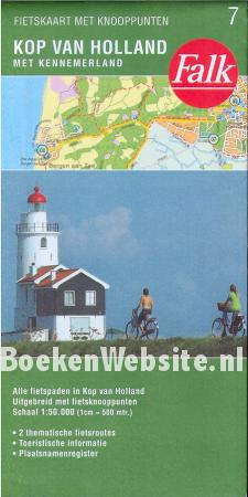 Kop van Holland Fietskaart met knooppunten