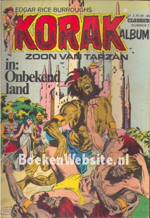 Korak zoon van Tarzan in 'Onbekend land'