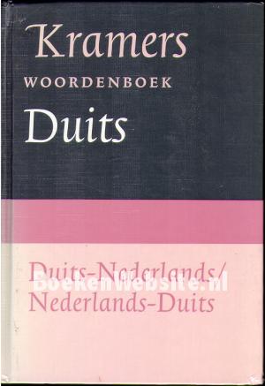Kramers woordenboek Duits Kramers woordenboek Duits