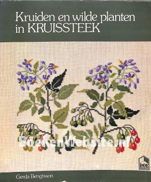 Kruiden en wilde planten in kruissteek Kruiden en wilde planten in kruissteek