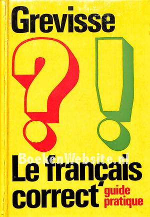 Le francais correct Le francais correct