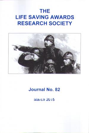 The Life Saving Awards Research Society The Life Saving Awards Research Society