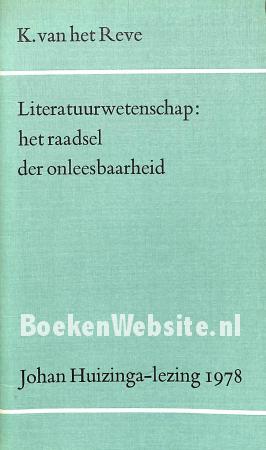 Literatuur-wetenschap: het raadsel der onleesbaarheid Literatuur-wetenschap: het raadsel der onleesbaarheid