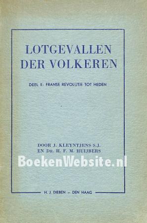 Lotgevallen der Volkeren deel II Lotgevallen der Volkeren deel II