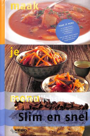 Maak je menu, slim en snel