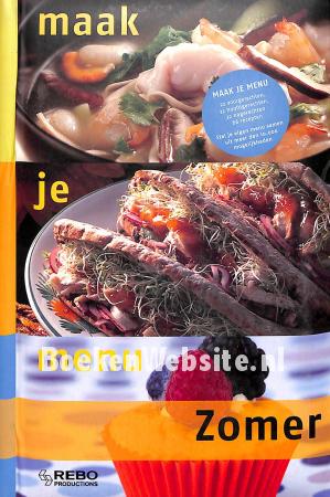 Maak je menu, Zomer Maak je menu, Zomer