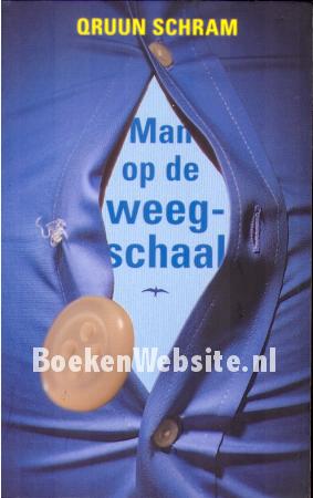 Man op de weegschaal Man op de weegschaal
