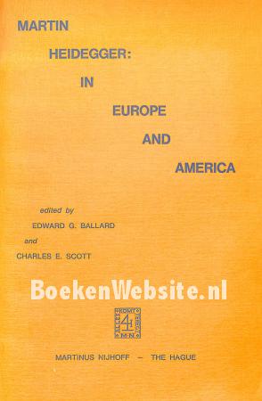 Martin Heidegger in Europe and America Martin Heidegger in Europe and America