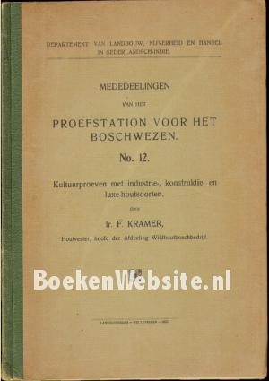 Mededelingen van het Proefstation voor het boschwezen Mededelingen van het Proefstation voor het boschwezen