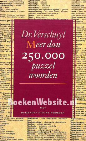 Meer dan 250.000 puzzelwoorden