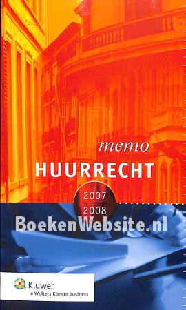 Memo Huurrecht 2007/2008