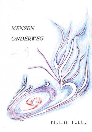Mensen onderweg, gesigneerd Mensen onderweg, gesigneerd