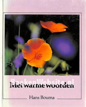 Met warme woorden Met warme woorden