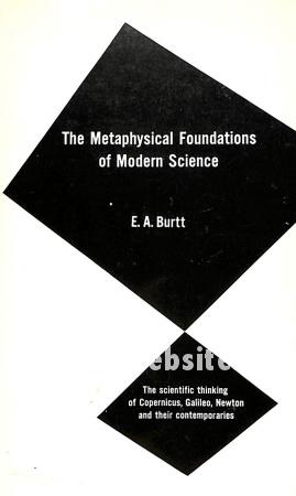 The Metaphysical Foundation of Modern Science