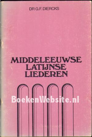 Middeleeuwse Latijnse liederen