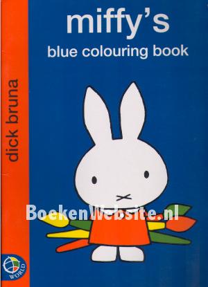 Miffy's Blue Colouring Book