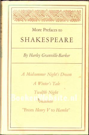 More Prefaces to Shakespeare
