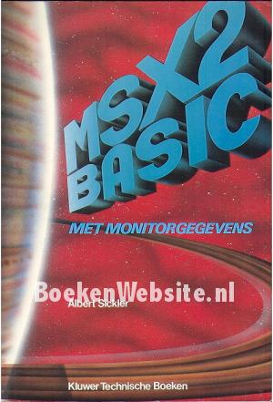 MSX2 BASIC met monitorgegevens