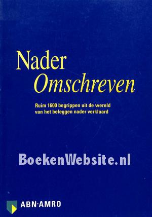 Nader omschreven
