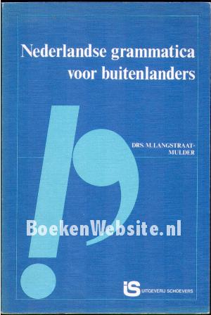 Nederlandse grammatica voor buitenlanders