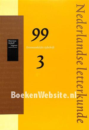 Nederlandse Letterkunde 1999 nr. 3