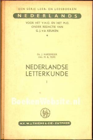 Nederlandse letterkunde I