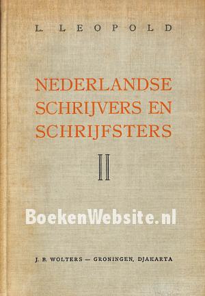 Nederlandse schrijvers en schrijfsters II