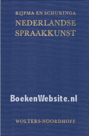 Nederlandse spraakkunst