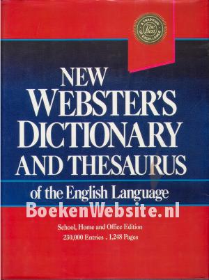 New Webster's Dictionary and Thesaurus