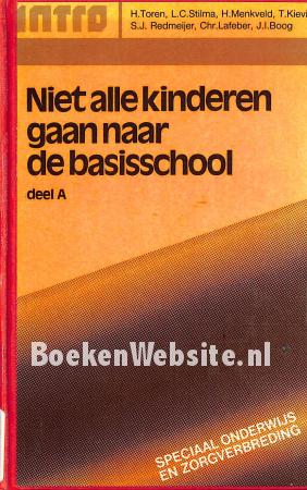 Niet alle kinderen gaan naar de basisschool dl. A