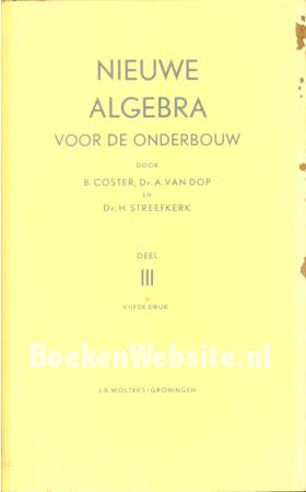 Nieuwe Algebra voor de onderbouw III