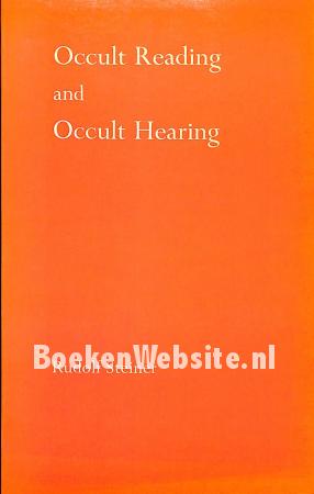 Occult Reading and Occult Hearing