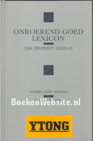 Onroerend goed lexicon