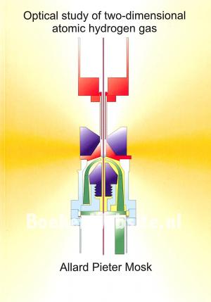 Optical study of two-dimensional atomic hydrogen gas