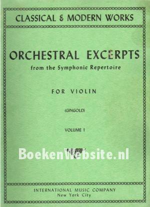 Orchestral Excerpts from the Symphonic Repertoire