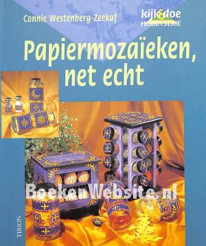 Papier mozaieken, net echt Papier mozaieken, net echt